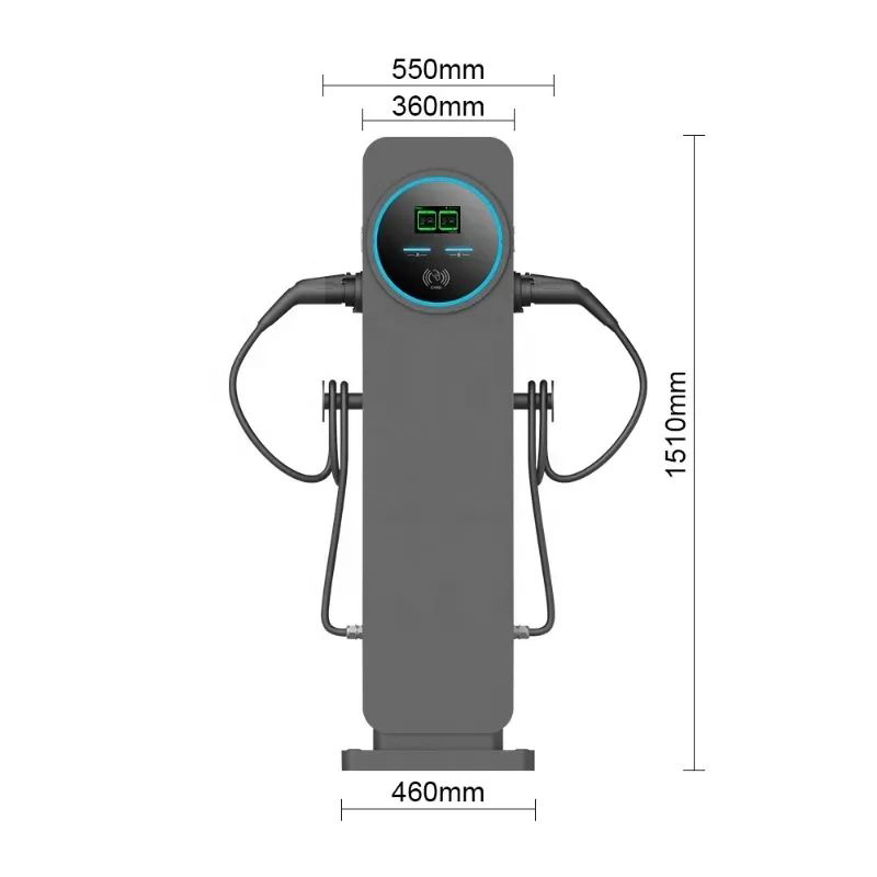 22KW Floor-standing 3 Phase Electric Car Charger